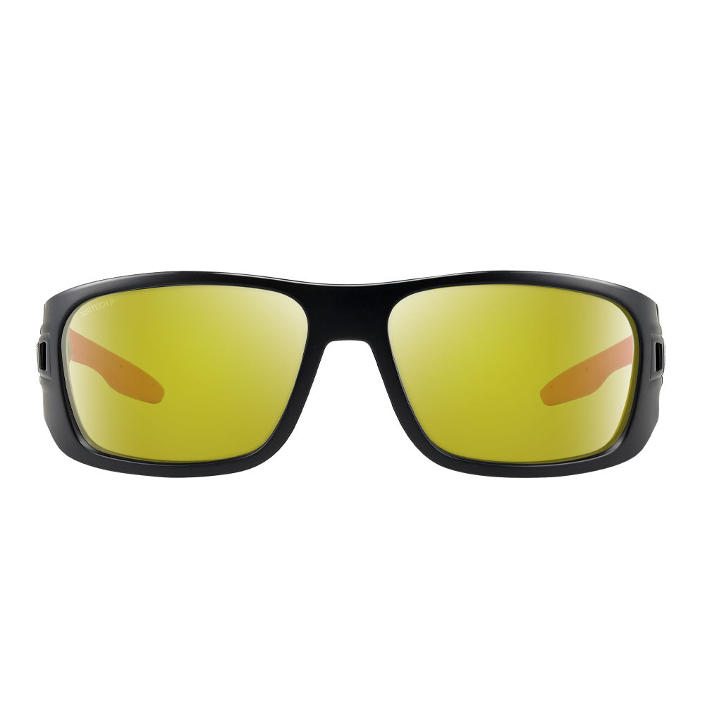 CRATER sprint Black Chartreuse mirror by NINES Optics front view