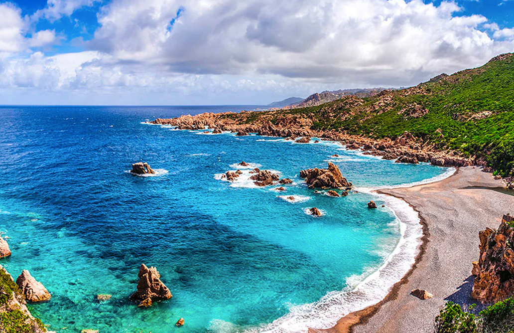 polarized clear view of ocean