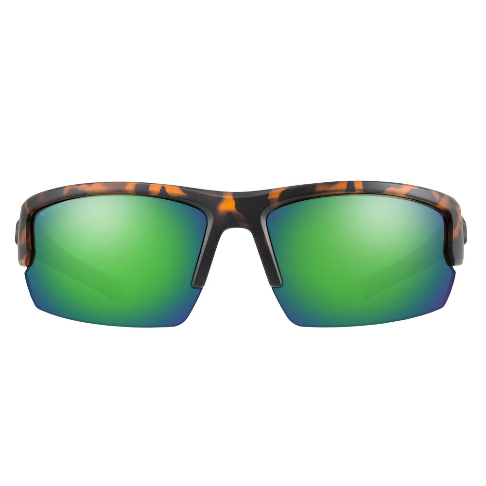 FLATHEAD Tortoise Green Mirror by NINES Optics front view