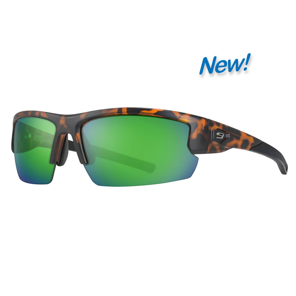FLATHEAD Tortoise Green Mirror by NINES Optics