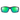 SUPERIOR sunglasses by NINES Optics green mirror front