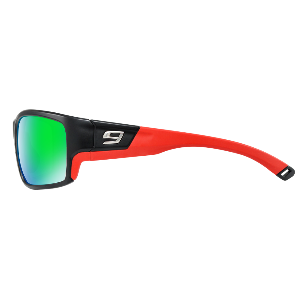 SUPERIOR sunglasses by NINES Optics_green mirror side