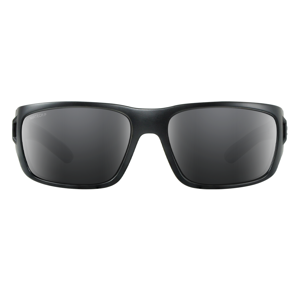 TAHOE sunglasses by NINES Optics_matte black front