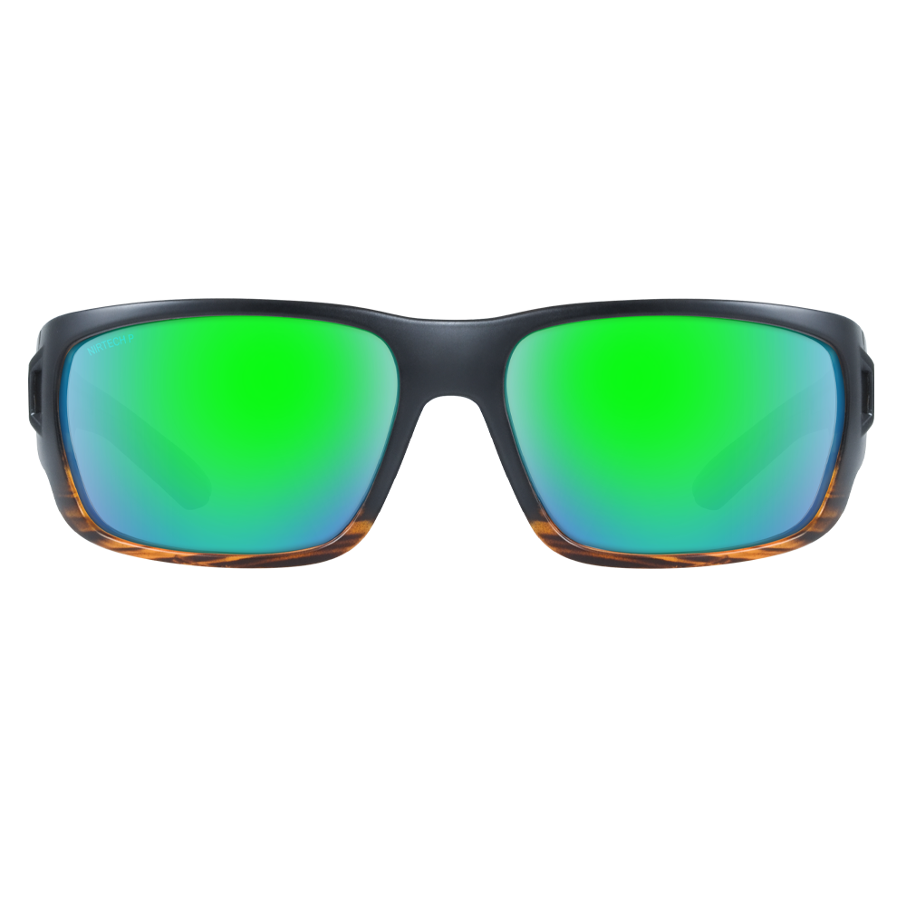 TAHOE sunglasses by NINES Optics green mirrior_