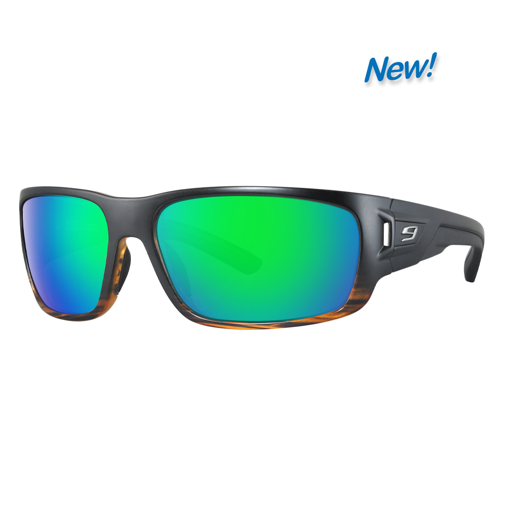 TAHOE sunglasses by NINES Optics green mirrior_