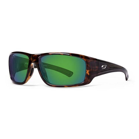 Polarized Poly-Carbonate / Tortoise / Amber Brown Lens Green Mirror
