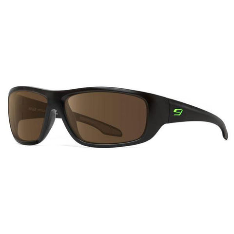 Polarized Poly-Carbonate / Matte Black / Amber Brown with Mirror